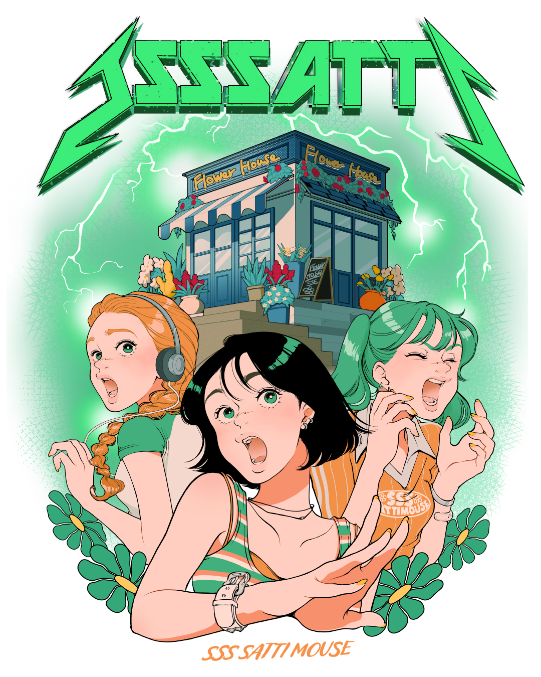 アパレルブランド”sss satti mouse【エスエスエス サッチ マウス】”に